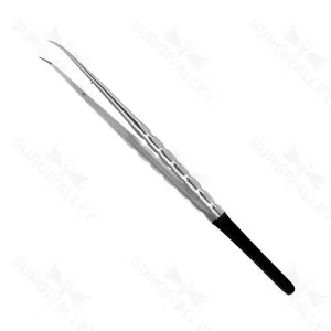 Mikro-Gewebezange mit Diamantpulverbeschichtung, gerade, 1X2 Zähne, Implantatinstrumente – surgivalley (999010018)