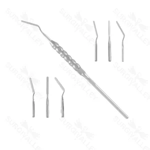 Kit de Periótomo com 6 Insertos para Procedimentos de Implante Dentário – surgivalley (090010006)
