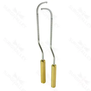 Disector submamario Agris-Dingman de 16" set de 2: patrones izquierdo y derecho, mangos redondos – surgivalley (007070001)