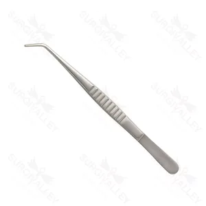 Debakey Tissue Forceps Angled for Cardiovascular Procedures with Precise Clamping – surgivalley (027050018)