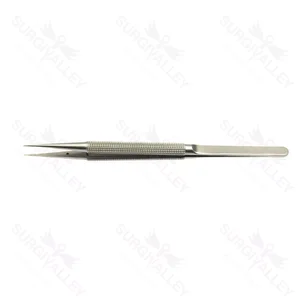 Micro Dressing Suture Forceps Straight Diamond Coated Jaw 150mm – surgivalley (001050006)