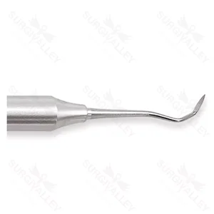 Cureta Mccall 11/12 de mango ancho, acero inoxidable italiano, 10mm, mango hueco – surgivalley (008010012)