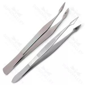 Carmalt Splinter Curved Tweezer 4.5 10.0 cm (4")