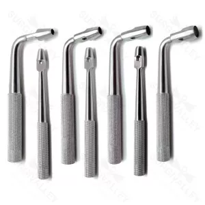 Dental Tissue Punch 4mm (Offset/Curved) Set