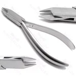 Pinza dental de 3 puntas para doblar y ajustar alambre de ortodoncia