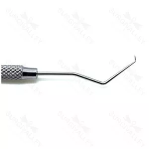Instrumento Diagnóstico Explorador Odontológico 2317A de Dupla Extremidade para Uso Odontológico