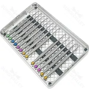 4×8" Tray - with Lid & Mat LWH = 102x190x19mm Set – surgivalley (090120016)