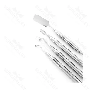 Juego de Instrumentos de Doble Extremo para Injerto Óseo Dental para Acceso a Cavidades Orales Pequeñas y Colocación de Injertos – surgivalley (090210201)