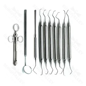 Dental Scaling and Root Planning Set for Periodontal Procedures Set
