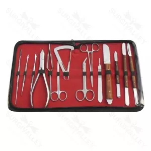 14-teiliges Dentalmodellierinstrumenten-Kit für Zahnchirurgen
