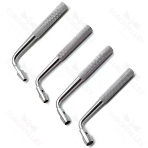 Set de Punch de Tejido para Implantes Dentales de 7 Piezas Instrumentos Rectos y Curvos – surgivalley (090210234)