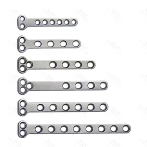 3.5mm Small T Locking Plate 2 to 8 Holes Set Stainless Steel Orthopedic (6-Piece Set, 1 Types) – surgivalley (090210502)