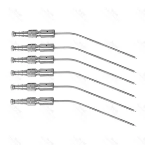 Frazier Suction Tube Set 6-Piece for ENT Microsurgical Procedures – surgivalley (015210012)