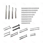 Adaptation & DCP Bone & Cortical Cancellous Screws 1.5/2.0/2.7/3.5/4.0mm 2.5 cm (1")