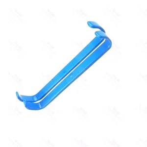 Blue Insulated Farabeuf Retractor 16mmx150mm Veterinary Surgical Hardware Accessories – surgivalley (005210060)