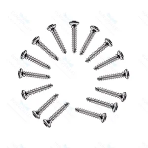 Cortical Cortex Screw 4.0mm Self Tapping Mini Fragments Orthopedic Set (100-Piece Set, 1 Types)