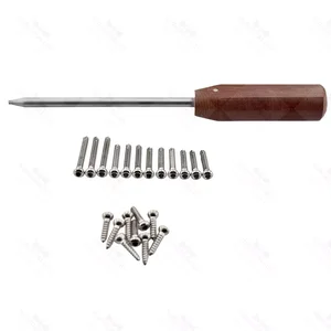 Cortical Screws 4.5mm Self Tapping With Screwdriver Orthopedic Instrument Set (210-Piece Set, 3 Types) – surgivalley (025210007)