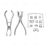 Rubber Dam Basic Kit for Dental Isolation in Small Oral Cavities Set