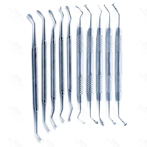 Juego de Elevadores para Elevación de Seno Maxilar en Implantes Dentales, Kit de Injerto Óseo tipo Hongo Advance Sinus, CE – surgivalley (090210466)