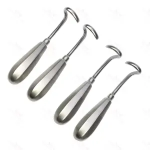Doyen肋骨牵开器 骨膜剥离器 儿童与成人 左&右 4件套 – surgivalley (090210458)