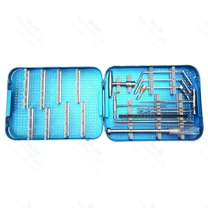 Quick Coupling Drill Bits and Drill Guide 11-Piece Set for Orthopedic Bone Drilling – surgivalley (090210400)