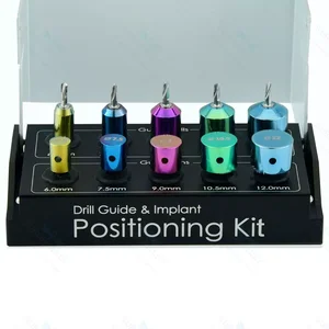 Titanium Dental Drill Guide and Implant Positioning Kit for Orthopedic Guided Surgery – surgivalley (090210422)