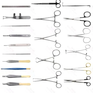 Conjunto de Instrumentos para Face Lift 21 Peças para Cirurgia Geral