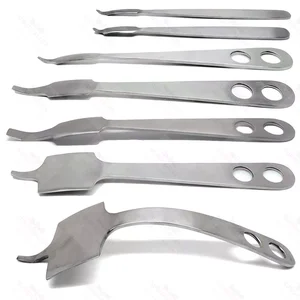 7-teiliges Hohmann-Retraktor-Set für orthopädische chirurgische Instrumente
