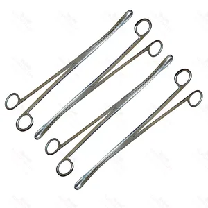 Pinça de Placenta Kelly Tamanho 12.5 Conjunto de 4 Peças para Cirurgia Geral – surgivalley (004210025)