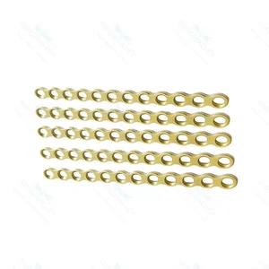Mandible Straight Plate Adaptation Instrument Set for ENT Maxillofacial Procedures (5-Piece Set, 4 Types) – surgivalley (999210072)