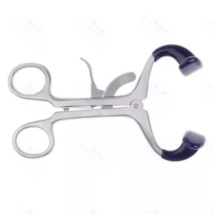 Molt Mouth Gag with Silicone Guard," Adult," Curved Blades," 5-1/2 12.5 cm (5.0) (049010018)