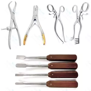 Posterior Elevator Pin Wire Cutter Retractor 8-Piece Orthopedic Procedures Set