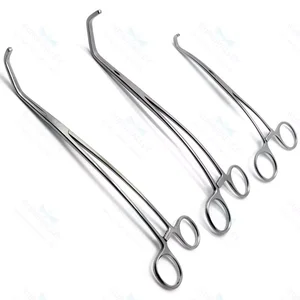 Satinsky Cooley Debakey Forceps Set 3 pieces, Veterinary Premium – surgivalley (027210017)