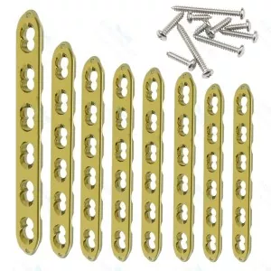 Veterinary LCP One Third 3.5mm Plate Set + Screw (9-Piece Set) – surgivalley (090210359)