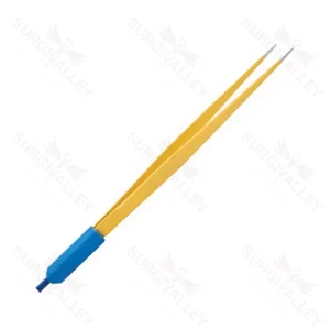 Single-Use Super Straight Bipolar Forceps Without Cable With EU Plug for Electrosurgical Procedures – surgivalley (001210262)
