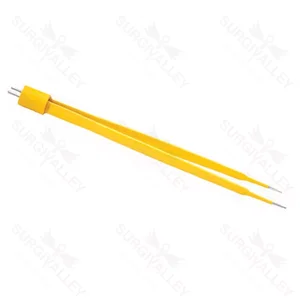 Gerald 微型敷料镊 7" 精细直型 1.0mm TC 喷砂尖端 平柄 – surgivalley (027210043)