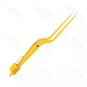 Single-Use Bayonet Irrigation Bipolar Forceps for Electrosurgical Hemostasis and Tissue Dissection Procedures – surgivalley (011210051)
