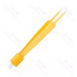 Single-Use Jeweler Bipolar Forceps for Electrosurgical Procedures Precision Tip Design – surgivalley (001210265)