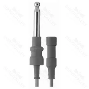 Flexible Silicone Diathermy Cable for Electrosurgical Procedures with Reliable Signal Transmission – surgivalley (999210092)