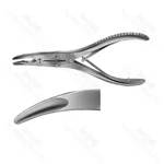 Boehler 双动铰链式骨咬除钳 15cm 耳鼻喉器械