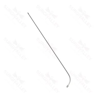 Tubo de aspiração Jackson inVelvet Eye'"' 18 Fr, diâmetro 4.0mm, abertura oval lisa em ambos os lados, 45.7 cm (18.0)