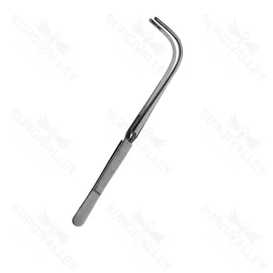 Single Use Disposable Jackson Laryngeal Self Closing Dressing Forceps Serrated 1X2 Teeth 9 Inch – surgivalley (001200018)