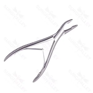 Mead Bone Nasal Rongeur Fig.1 17cm Curved Round End 5mm Ent Instruments – surgivalley (011200009)