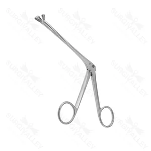Single-Use Meltzer Adenoid Punch Forceps 8mm Upper Jaw 9mm Bottom Basket 200mm – surgivalley (001200024)