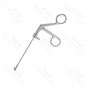 Single-Use Rotating Ostrum Antrum Punch Forceps Straight Backward Cutting 1.5mm X 4mm Bite Shaft 115mm Overall Length 160mm – surgivalley (001200032)