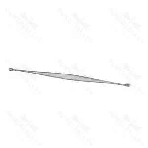 Single Use Disposable Jacobson Bone Curette Double Ended Oval Cups Flat Handle 14cm – surgivalley (008200008)