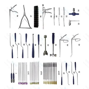 Spinal Fixation Instrument Set for Neurosurgery Procedures (24-Piece Set, 23 Types) – surgivalley (090210294)