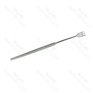 Hook Retractor Continental Pattern 3 Prong Sharp Hand Held for General Surgery – surgivalley (005210003)
