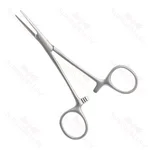 Pinça de Artéria Dunhill Reta Mordentes Parcialmente Serrilhados Oclusão Vascular em Cirurgia Geral