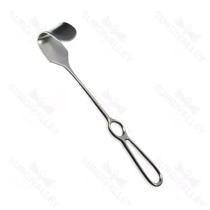 Fritsch abdominal retractor 11 76.0mm wide blade, hollow grip handle – surgivalley (005210009)
